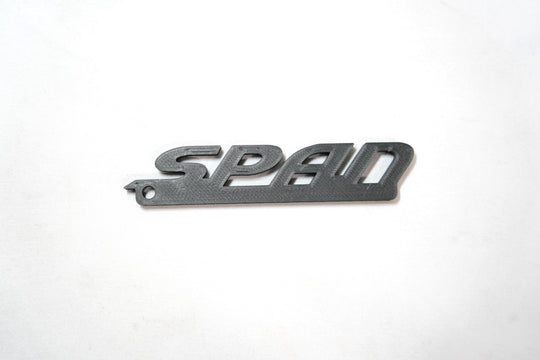 SPAN cut logo Keychain