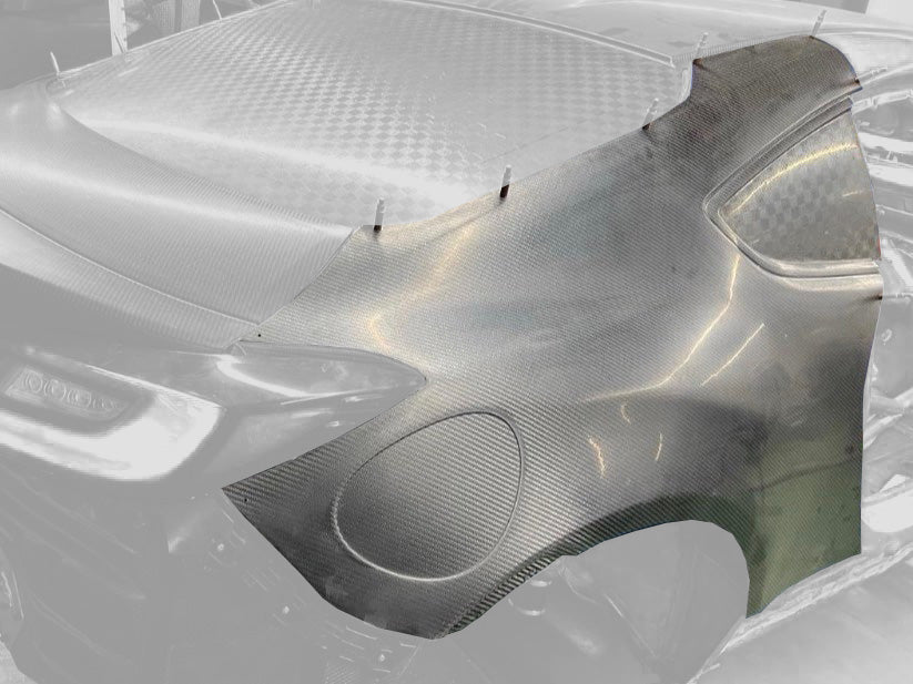 Carbon Fiber Rear Quater Panels(Pair) - GR86 / BRZ