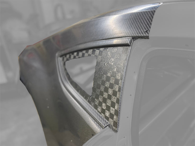 Carbon Fiber Rear Quater Panels(Pair) - GR86 / BRZ