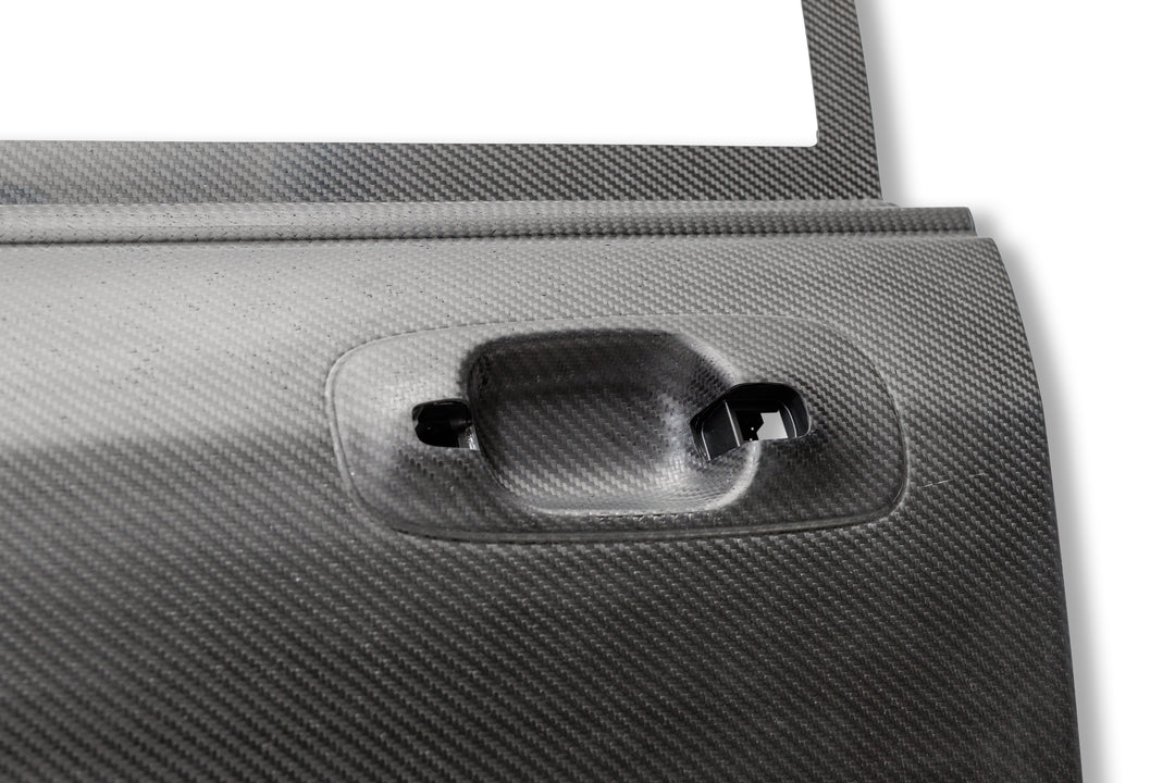 Carbon Fiber Front Doors (Pair) - Subaru WRX STI (2002–2005)