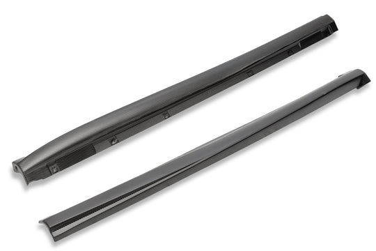 Carbon Fiber OEM Style Side Skirts - Subaru WRX STI Blob Eye (2002–2005)