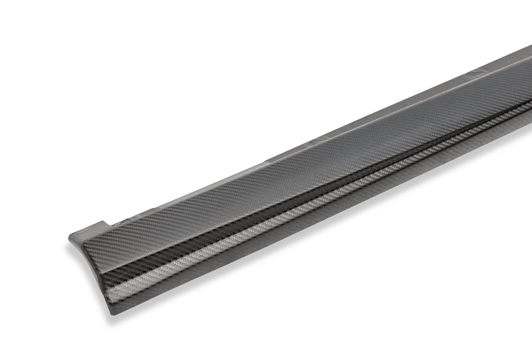 Carbon Fiber OEM Style Side Skirts - Subaru WRX STI Blob Eye (2002–2005)