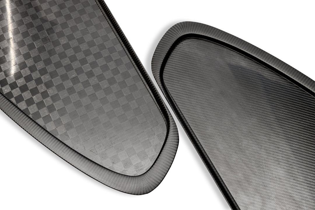 Carbon Fiber Rear Quarter Windows - BMW E92 Coupe